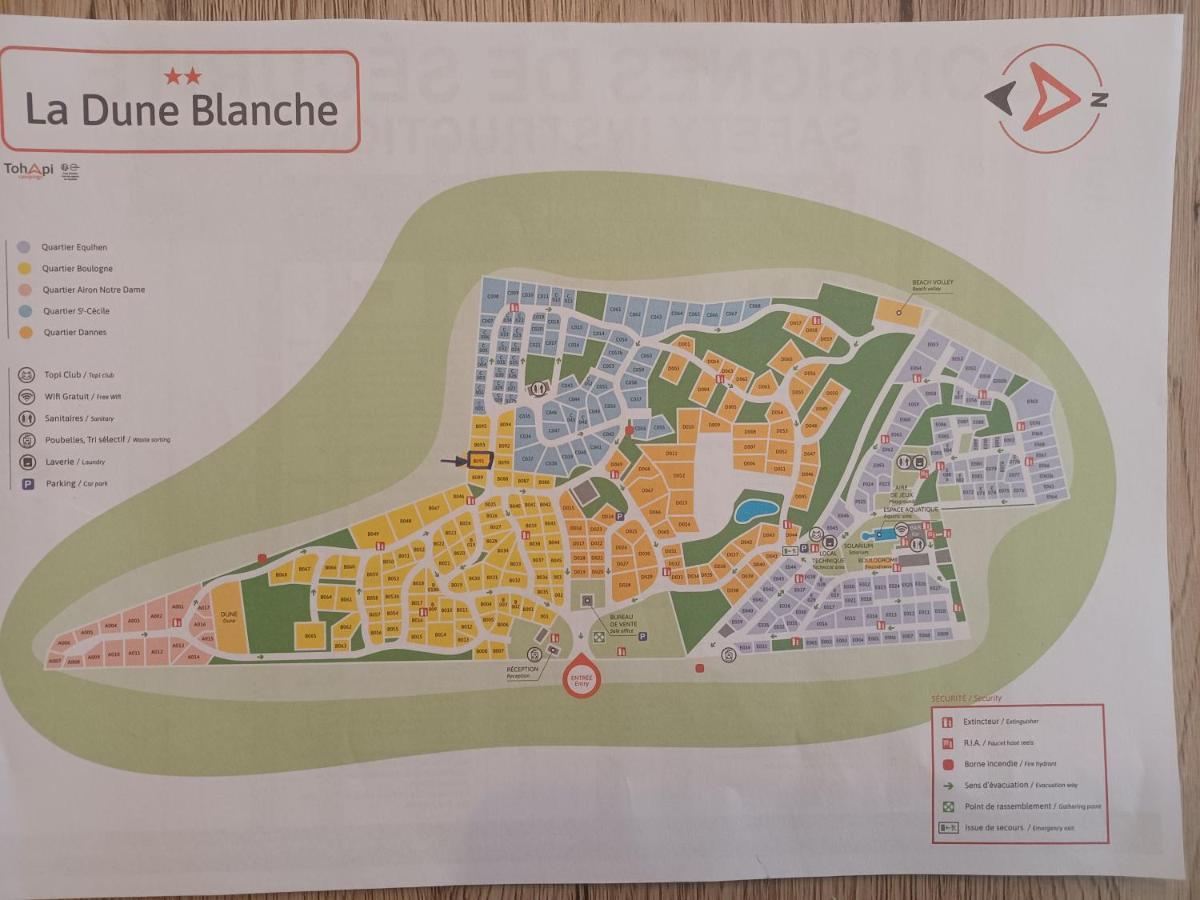 Camping La Dune Blanche Camiers Εξωτερικό φωτογραφία